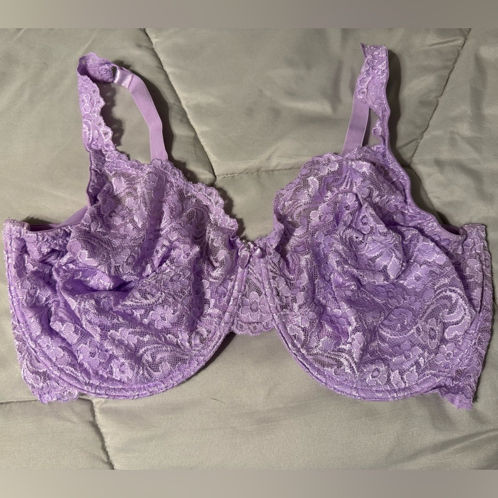 Smart & Sexy Lilac Lace Underwire Bra